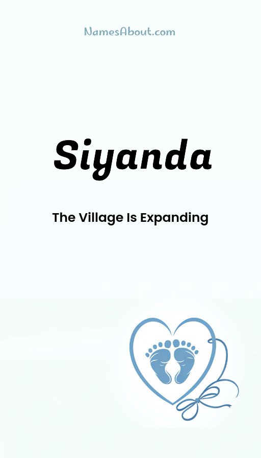 Meaning of Siyanda