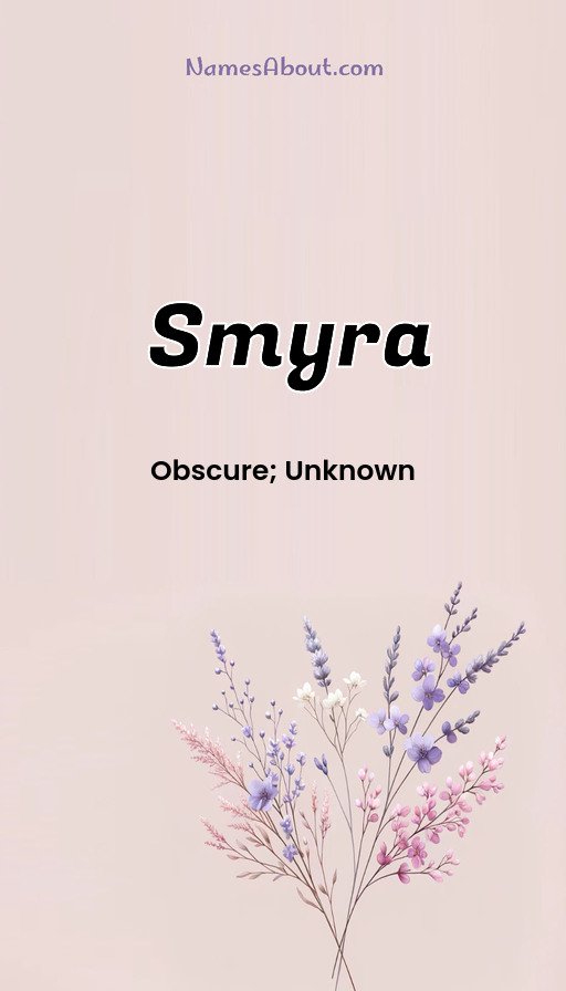 Meaning of Smyra