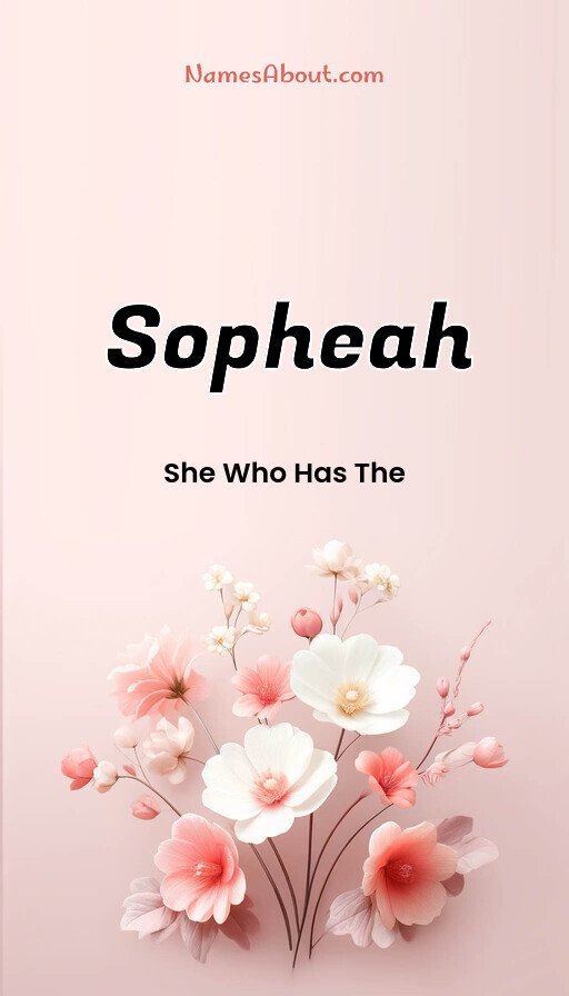 Meaning of Sopheah
