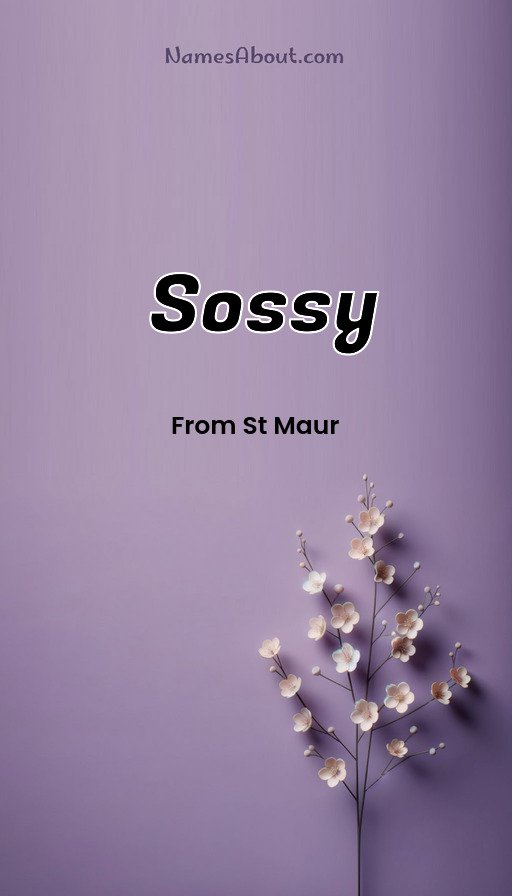 Meaning of Sossy