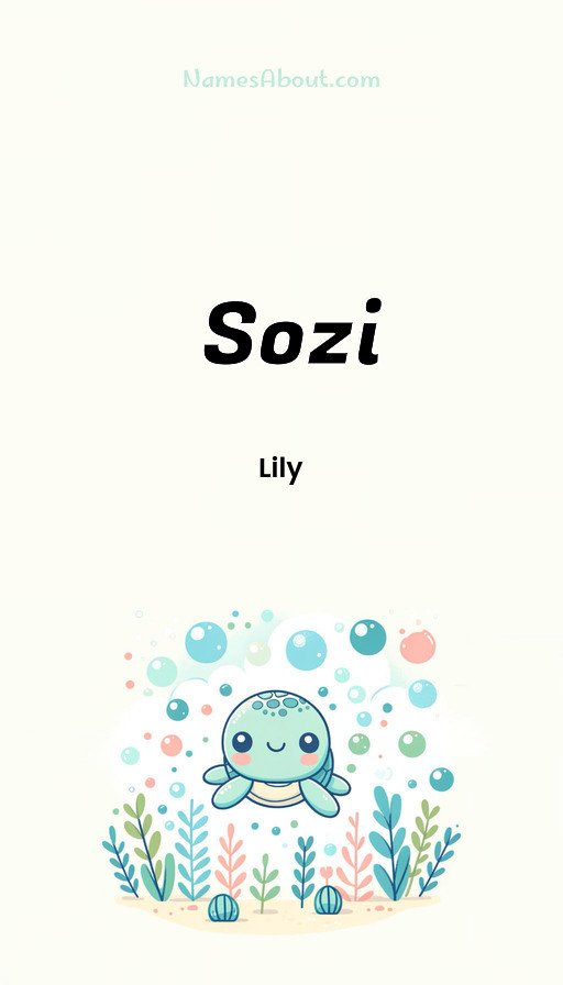 Meaning of Sozi