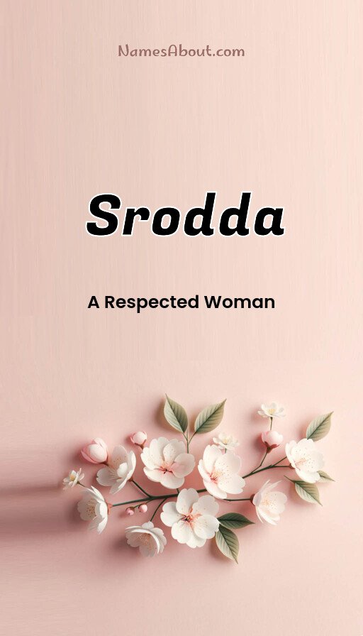 Meaning of Srodda