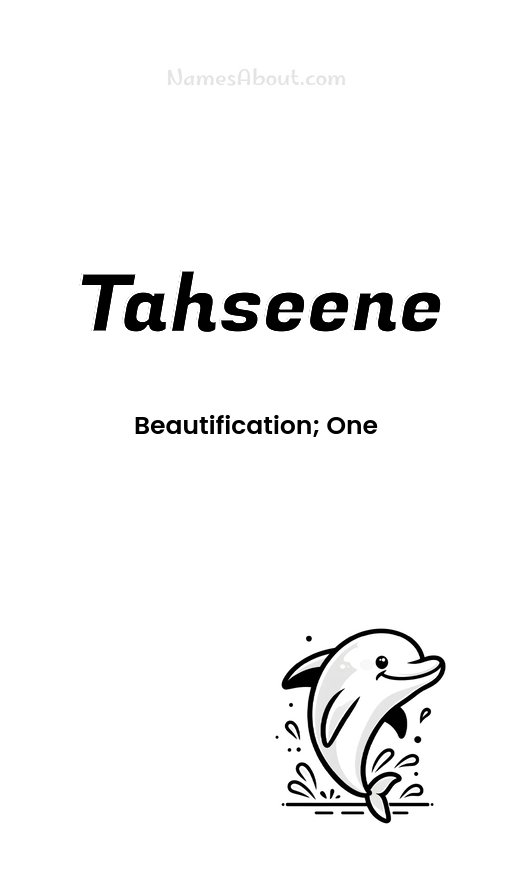 Meaning of Tahseene