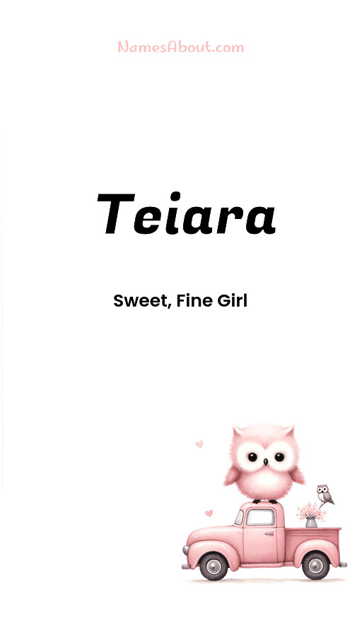 Meaning of Teiara