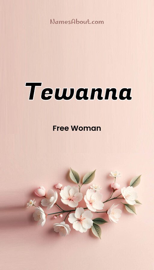 Meaning of Tewanna