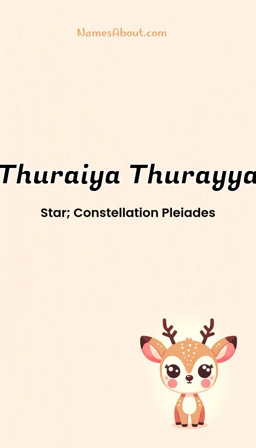 Meaning of Thuraiya Thurayya