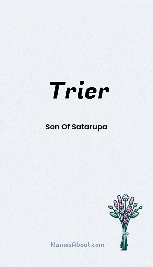 Meaning of Trier