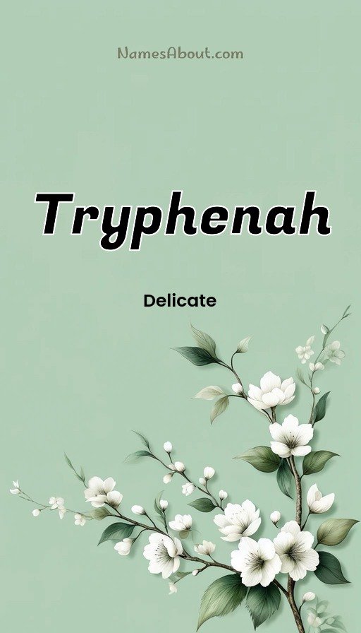 Meaning of Tryphenah