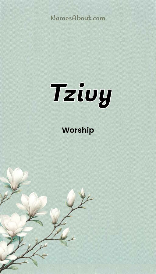 Meaning of Tzivy