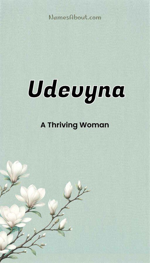 Meaning of Udevyna