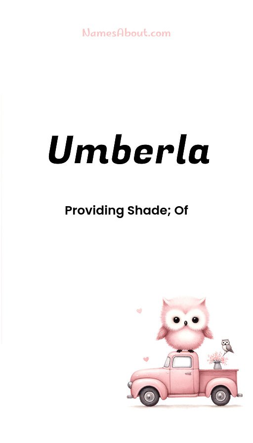 Meaning of Umberla