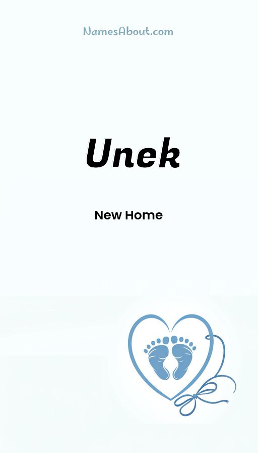 Meaning of Unek