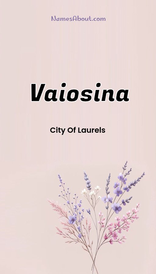 Meaning of Vaiosina