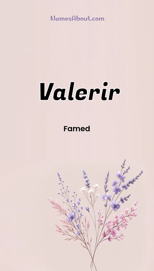 Meaning of Valerir
