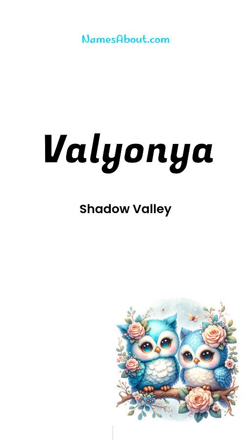 Meaning of Valyonya