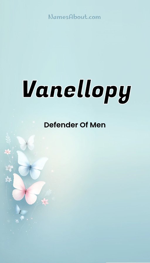 Meaning of Vanellopy
