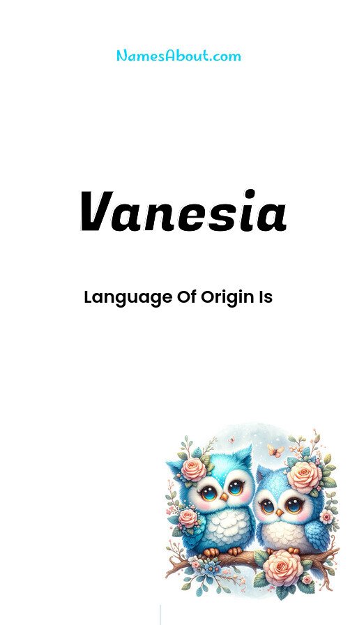 Meaning of Vanesia