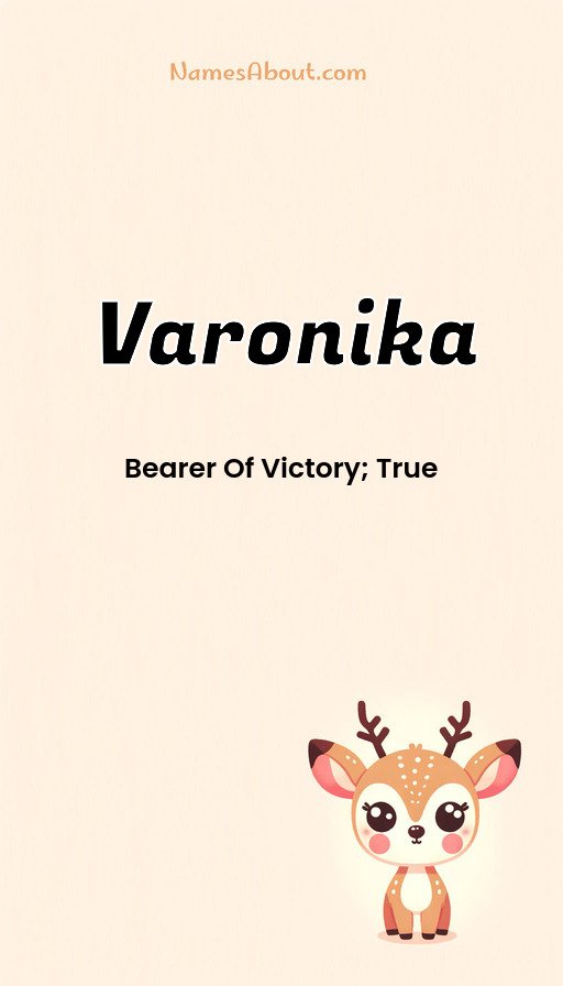 Meaning of Varonika