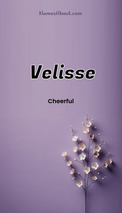 Meaning of Velisse
