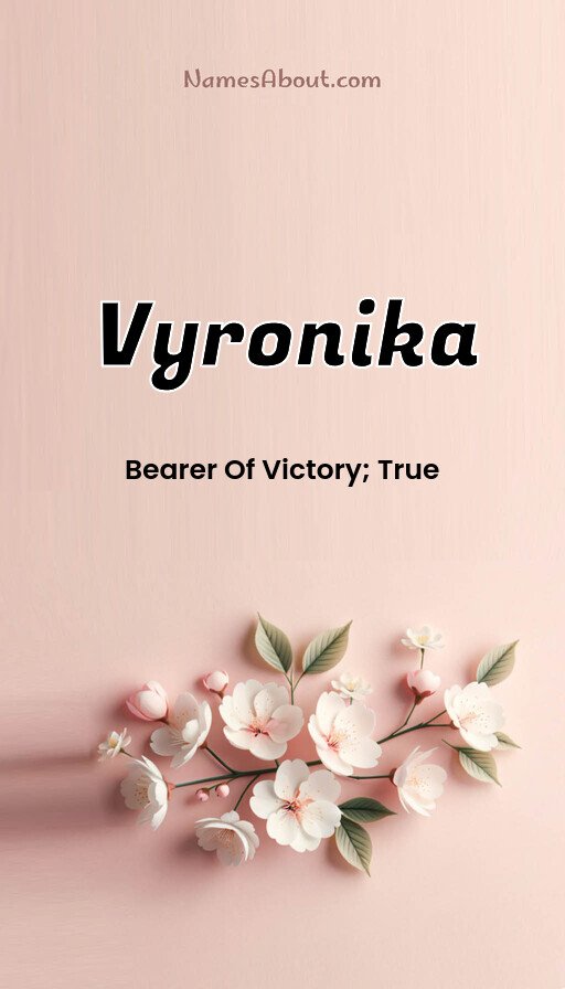 Meaning of Vyronika