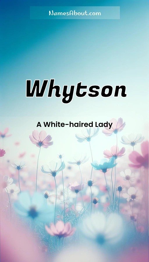 Meaning of Whytson