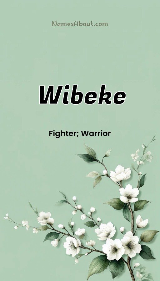 Meaning of Wibeke