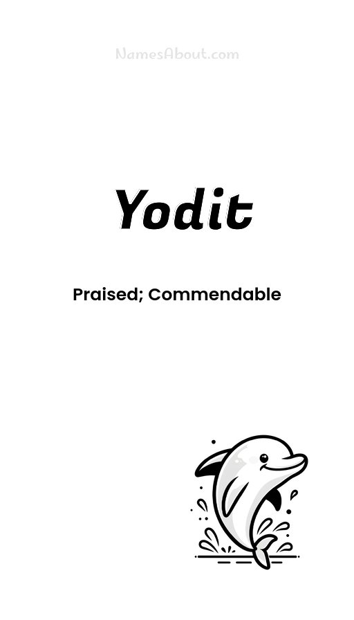 Meaning of Yodit