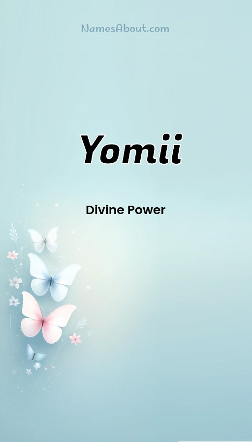 Meaning of Yomii