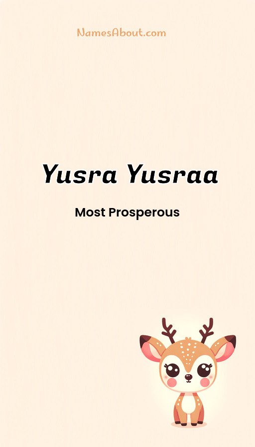 Meaning of Yusra yusraa