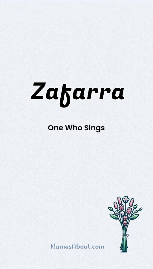 Meaning of Zafarra