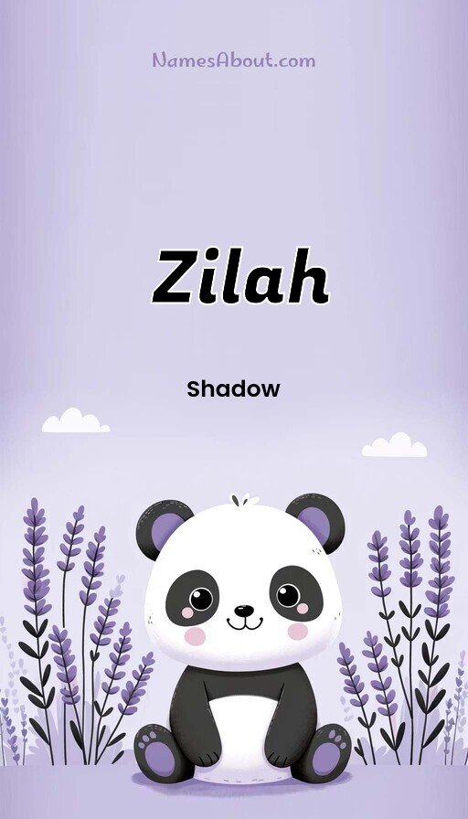 Meaning of Zilah