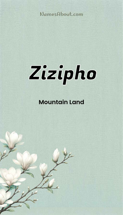 Meaning of Zizipho