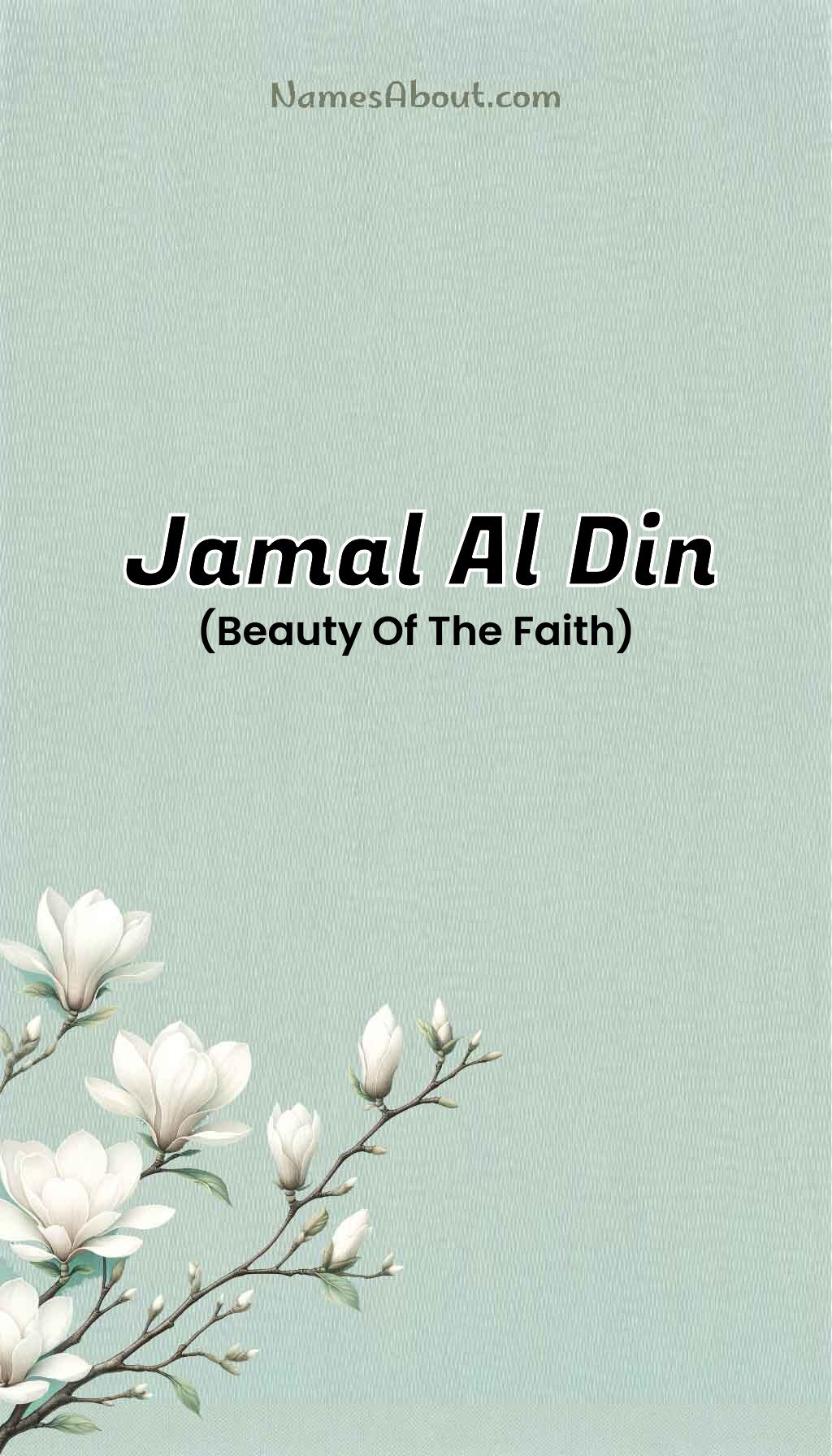 Jamal Al Din name and meaning