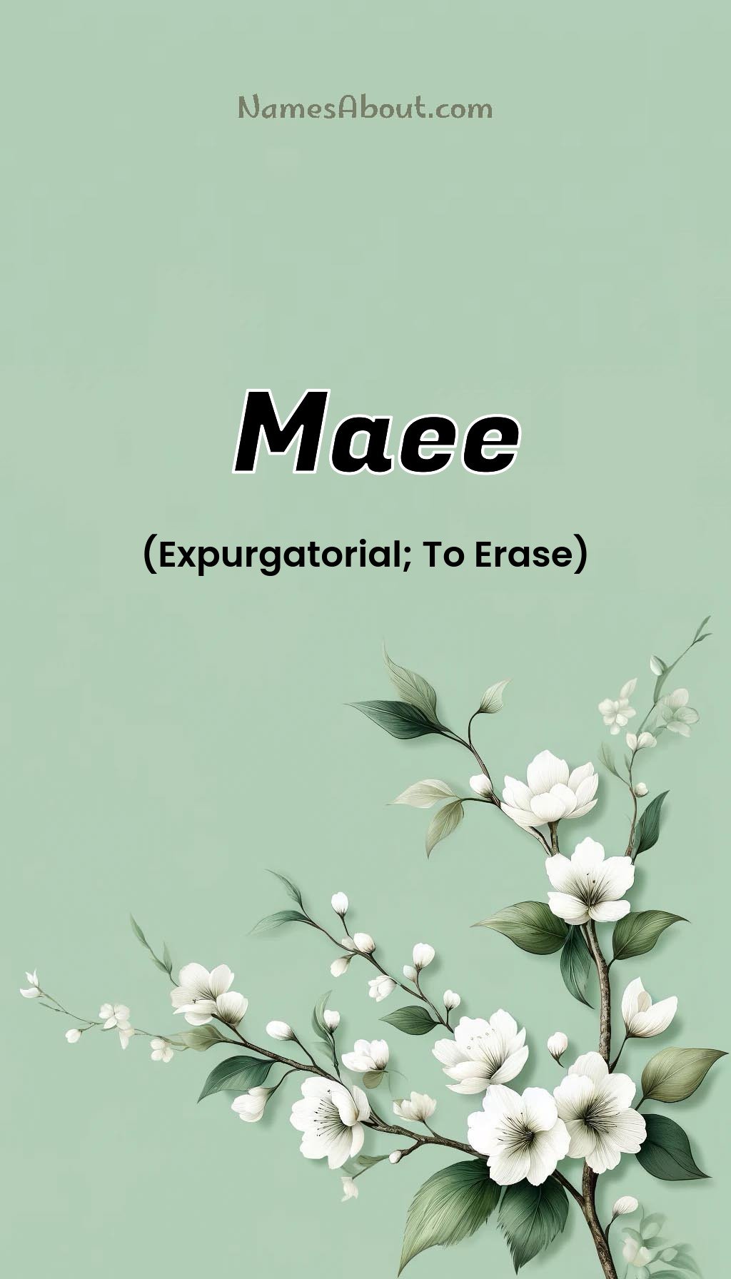 Maee name and meaning