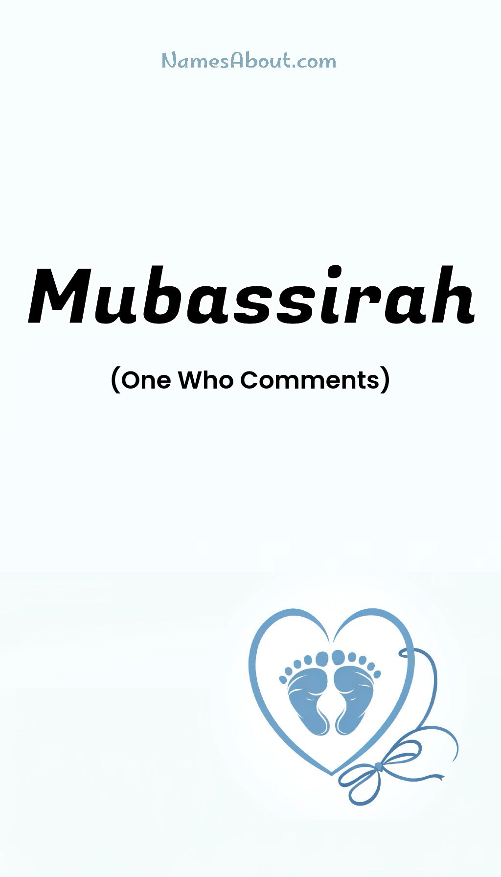 Mubassirah name and meaning