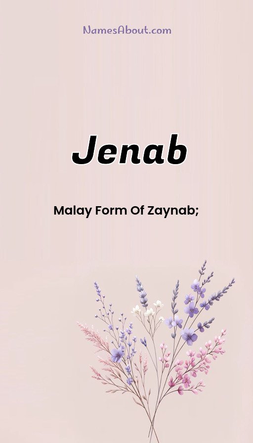 Meaning of Jenab