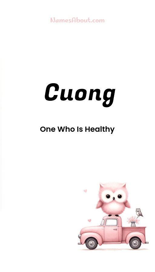 Meaning of Cuong