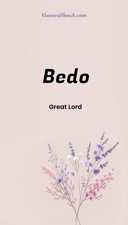 Meaning of Bedo