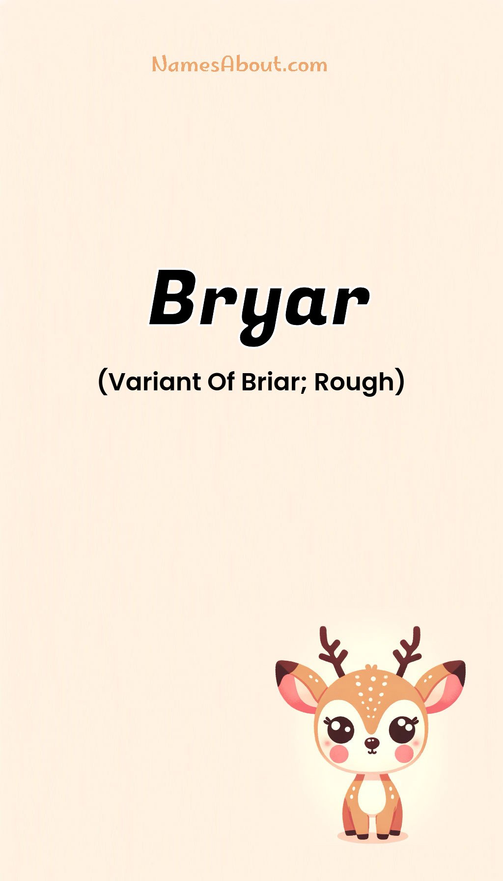 Bryar name and meaning