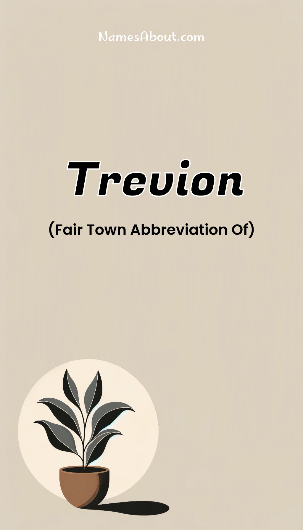 Trevion name and meaning