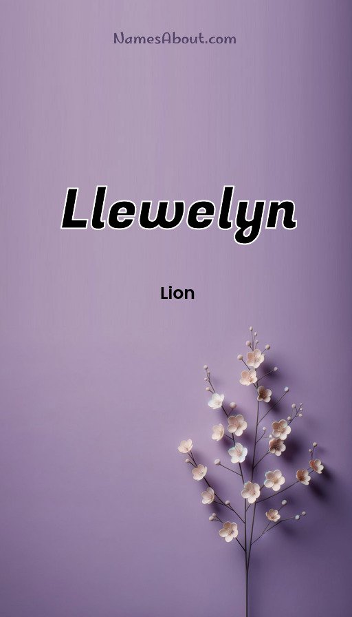 Meaning of Llewelyn