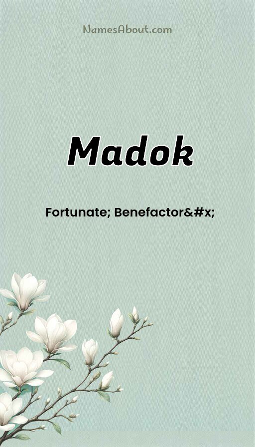 Meaning of Madok