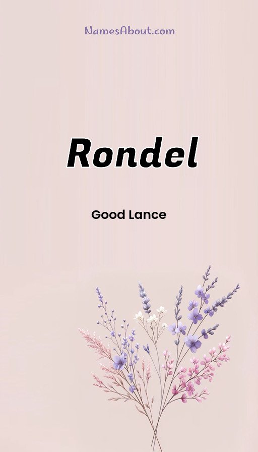 Meaning of Rondel