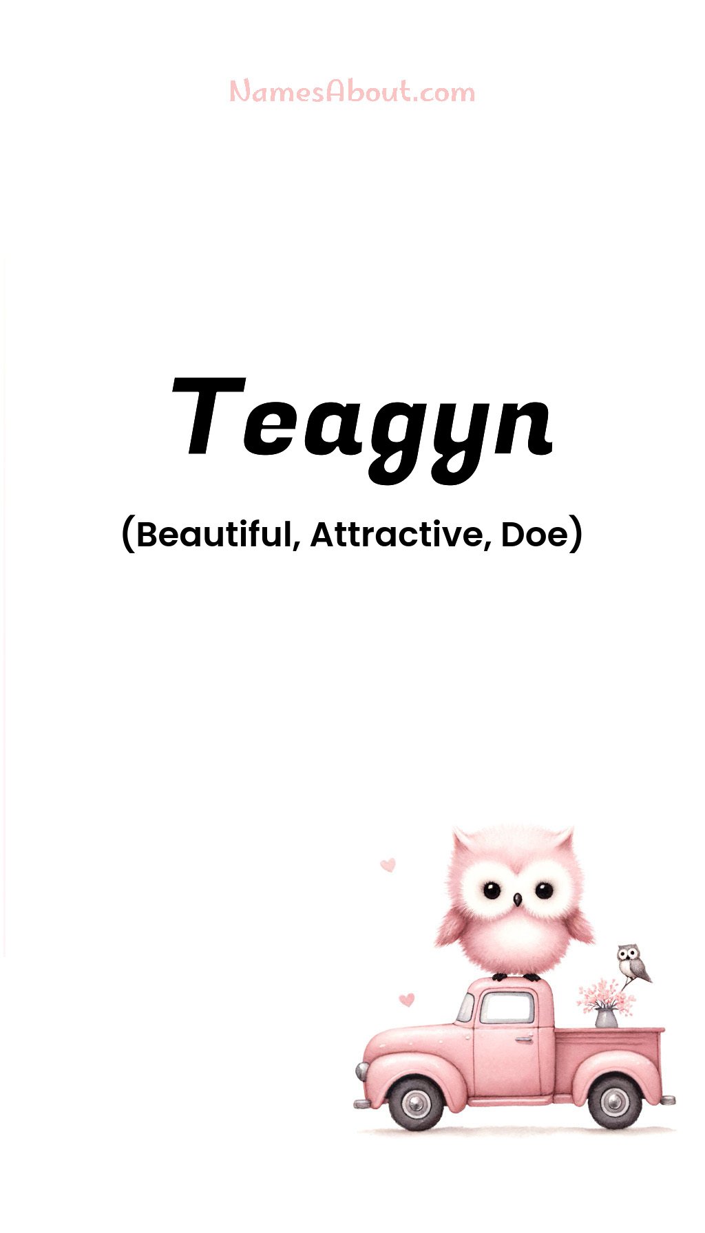 Teagyn name and meaning