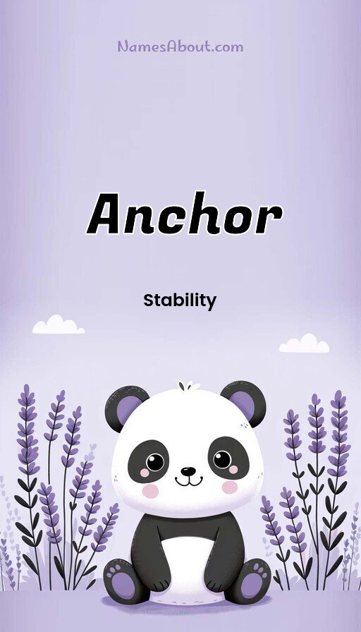 Meaning of Anchor