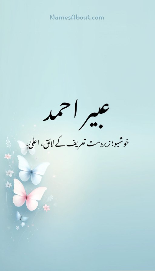عبیر احمد