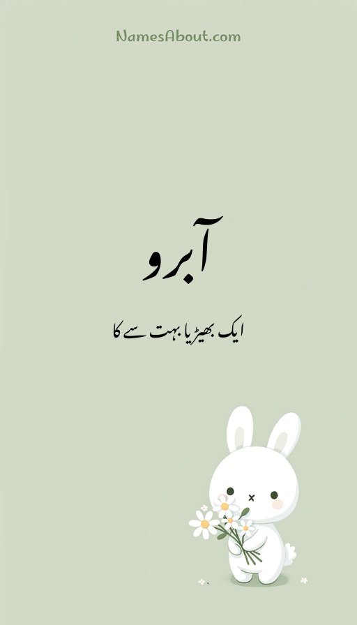 آبرو