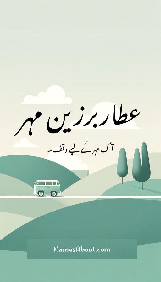 عطاربرزین مہر