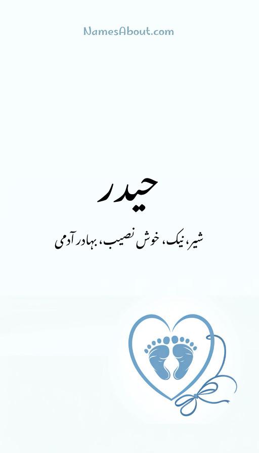 حیدر