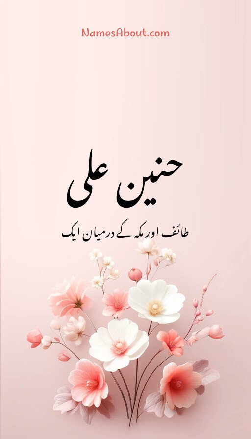 حنین علی